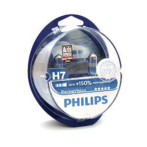 Автолампи Philips RacingVision H7 (12972RVS2)