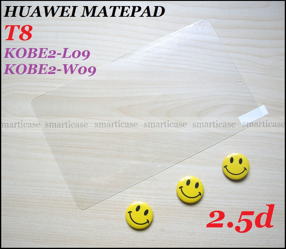 Захисне скло для Huawei Matepad T8 KOB2-L09 KOB2-W09 (2.5d 9H) гладкі грані