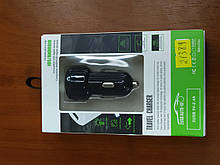 Авто адаптер Fast Charger BT-702 2USB 2.4 A