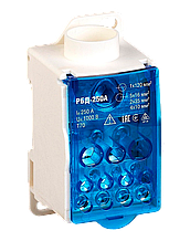 Розподільчий блок на DIN-рейку РБД250A синій Ny95500662