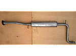 Резонатор ВАЗ 1118 — Калина 1.4, 16 V, 07-11 (фланець під кільце) Чорнці RK Алюмінізована сталь
