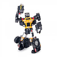 Іграшка-трансформер Tobot S4 K Black зі звуком і світлом 301076