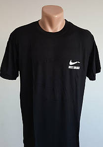 Чоловіча спортивна футболка чорного кольору 52-58