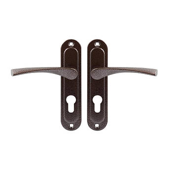 Дверна ручка на планці Bruno BR-55 PZ 55мм Коричневий