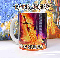 Чашка Темные души "Пылающий меч" / Dark Souls