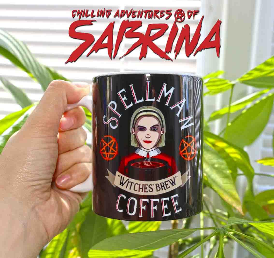 Кружка моторошні пригоди Сабріни "Spellman Coffee" / Chilling Adventures of Sabrina
