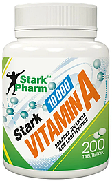 Vitamin A 10 000 Stark Pharm 200 таблеток