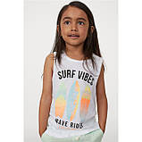 Майка H&M для хлопчика H&M р.98-104, 2-4 роки, серфінг, фото 2