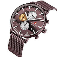 Чоловічі годинники Naviforce NF9169 All Brown