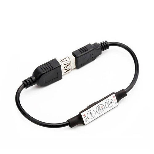 USB диммер мини 12A 144W 12V | 3 кнопки 5Вольт | для светодиодной ленты ...
