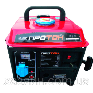 Бензиновий генератор Протон БГ-950 (63 кум см, 0,45 л 1 кв/год витрата ...