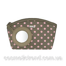 Косметичка жіноча овальна з дзеркалом Reed Lollipop 7841 (Польща) 17*4*11 см, фото 6