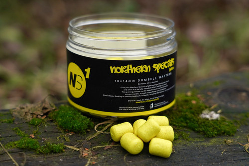 Бойли CC Moore NS1 Dumbell Wafters Yellow 10x14mm