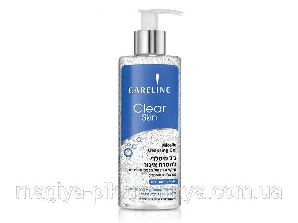 Міцелярний гель для обличчя Careline Clear Skin, що знімає макіяж і очищає шкіру, 260 мл, арт 964206