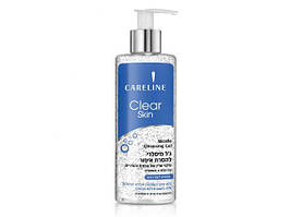 Міцелярний гель для обличчя Careline Clear Skin, що знімає макіяж і очищає шкіру, 260 мл, арт 964206