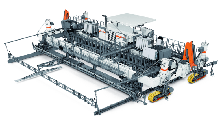 Бетоноукладач для укладання плоских покриттів Wirtgen SP 124 L