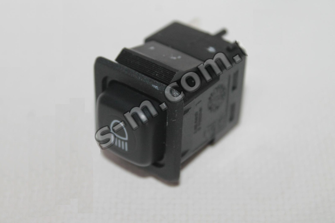 Вимикач дальнього світла (кнопка) ГАЗ,УАЗ,ЗІЛ (виробництво АВАР), фото 1