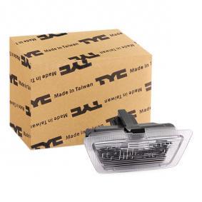 Ліхтар підсвічування номерного знака Opel Astra G 1998-2009 Sd/Hb (в зборі)