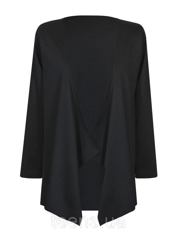 Розладний жіночий кардиган великих розмірів — красивий демісезонний фасон, фото 1