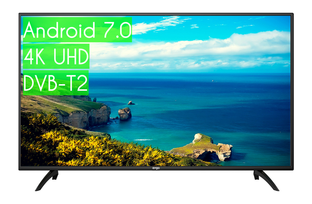 Телевізор Ergo 52" SmartTV (Android 13.0) + UHD 4K ГАРАНТІЯ!