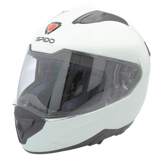 Мотошолом інтеграл Ispido Raven white розмір L