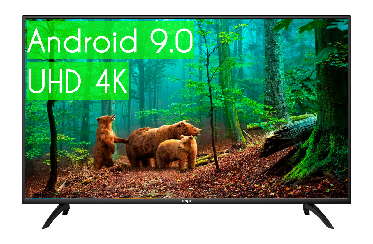 Телевізор Ergo 56" SmartTV (Android 13.0) + UHD 4K ГАРАНТІЯ!, фото 1