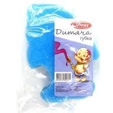 Губка банна дитяча Vivat рибка 1 шт.