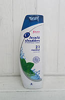 Шампунь против перхоти Head&Shoulders Menthol Fresh 400 ml (Франция)