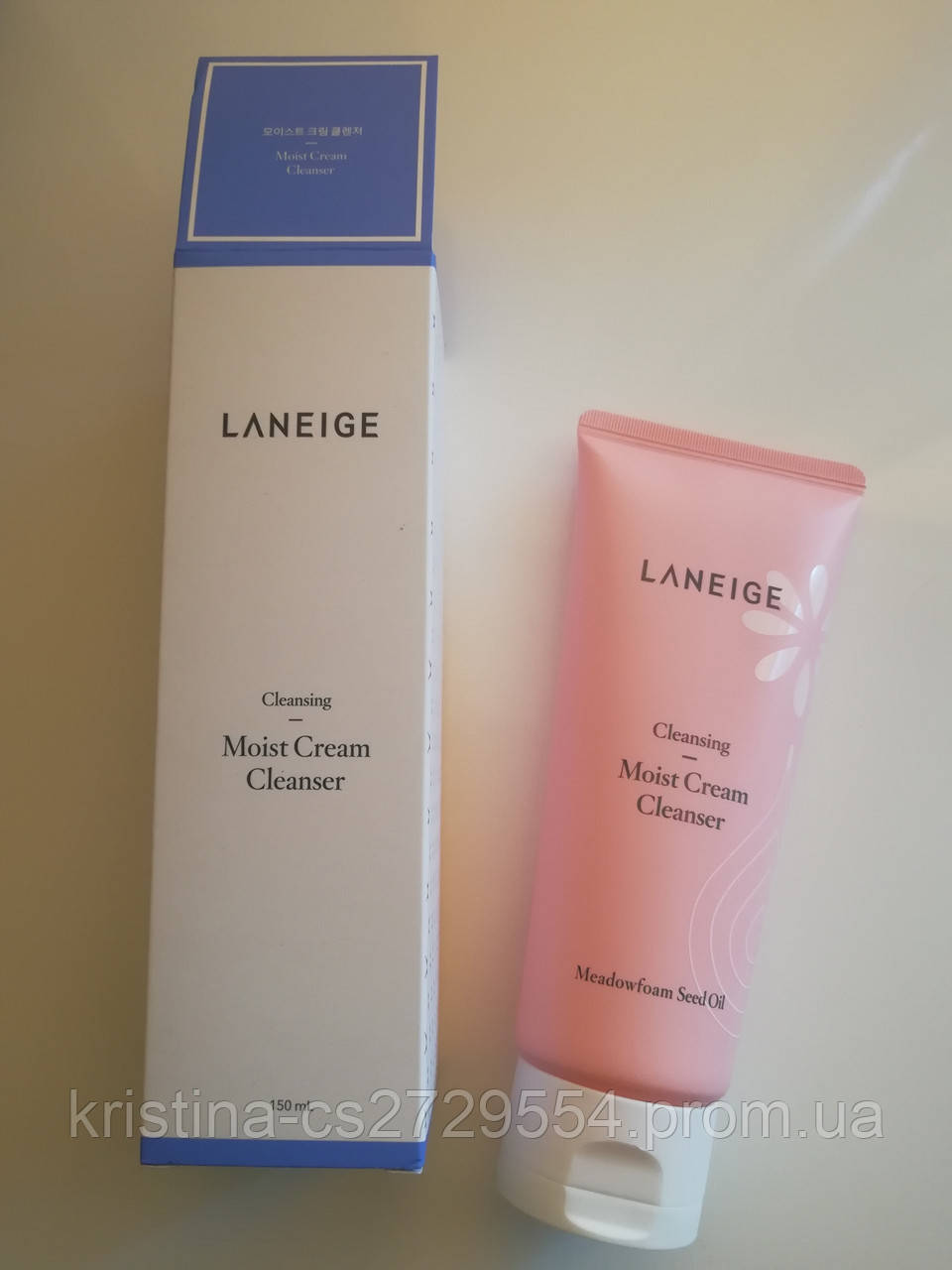 Зволожуючий очищуючий крем для вмивання Laneige Moist Cream Cleanser Ланэж крем