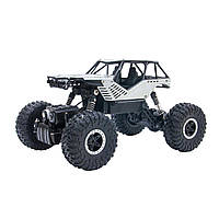 Автомобиль OFF-ROAD CRAWLER на р/у ROCK (серебристый, метал. корпус, 1:18) SL-111RHS