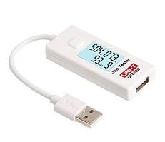 Тестер USB UNI-T UT658B, (ток, місткість, напруга) з кабелем