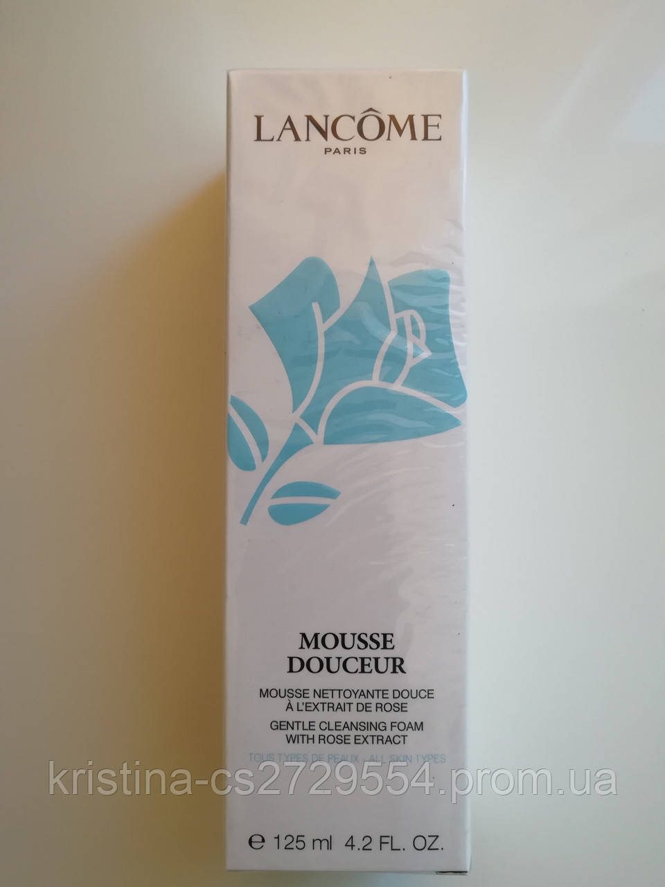 Мус для вмивання Lancome Mousse Douceur копія(якість оригіналу)