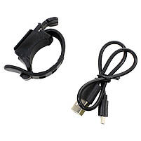 Велосипедна фара West Biking HJ-047 0701166 Black металева велофара ліхтар на акумуляторі LED 24 шт., фото 3