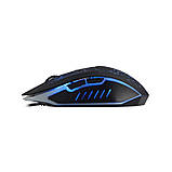 Миша дротова ігрова MEETION Backlit Gaming Mouse RGB MT-M930, чорний, фото 3