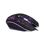 Миша дротова ігрова MEETION Backlit Gaming Mouse RGB MT-M930, чорний, фото 4