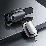 Автомобільний тримач для окулярів Baseus Platinum Vehicle Eyewear Clip, чорний, фото 4