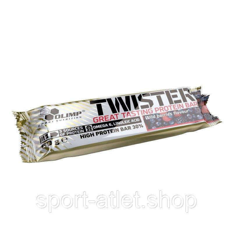 Батончик Olimp Twister Bar, 60 грамів Лісова ягода