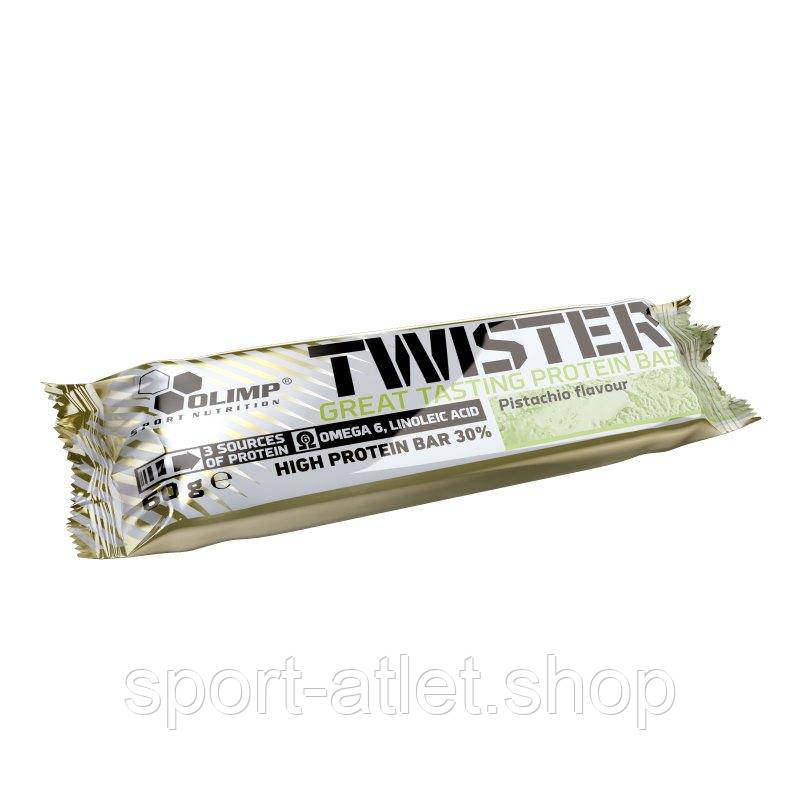 Батончик Olimp Twister Bar, 60 грамів Фісташка