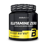 Аминокислота BioTech Glutamine Zero, 300 грамм Персиковый чай