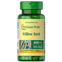 Натуральная добавка Puritan's Pride Willow Bark 400 mg, 100 капсул