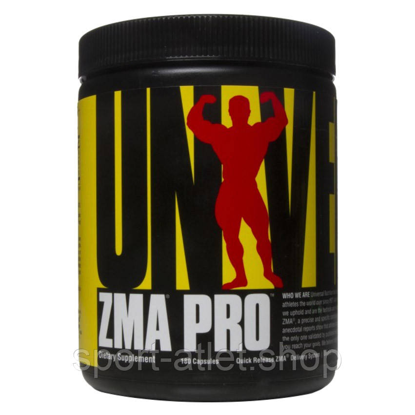Стимулятор тестостерону Universal Nutrition ZMA Pro, 180 капсул
