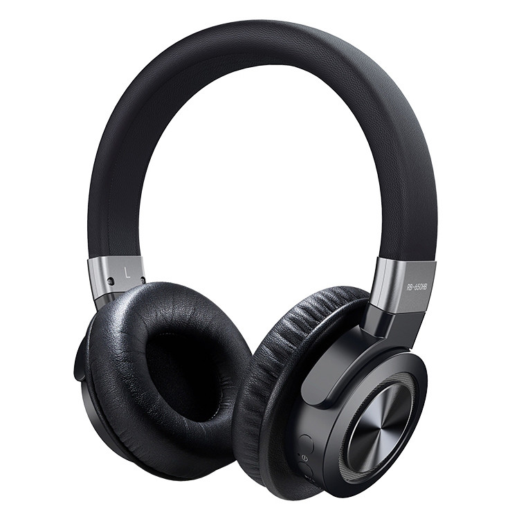 Бездротові навушники Bluetooth REMAX Music Wireless RB-650HB, чорний, фото 1