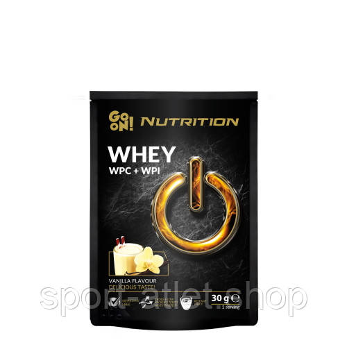 Протеїн GoOn Whey WPC+ISO, 30 грамів Ваніль, фото 1