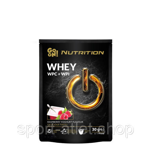 Протеїн GoOn Whey WPC+ISO, 30 грамів Малиновий йогурт