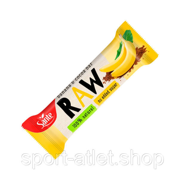 Батончик Sante RAW Fruit Bar, 35 грамів Горіхи-чіа