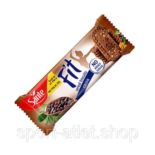 Замінник харчування Sante Fit Cookie, 50 грамів Какао