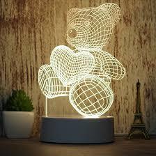 3D Світильник "Медведь"