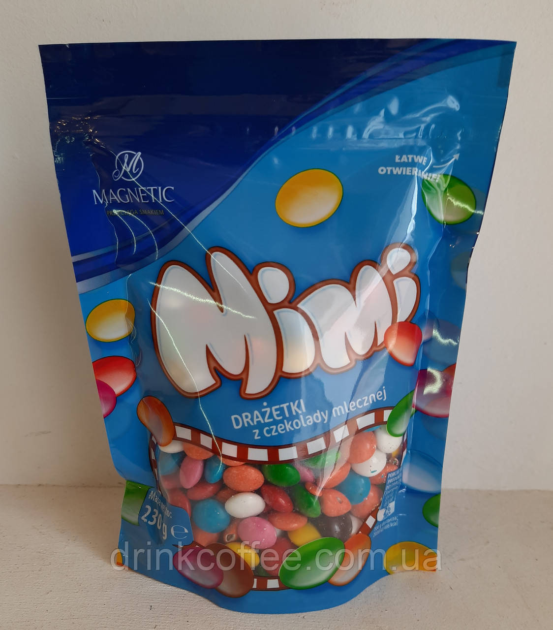 Шоколадные драже Mimi Drazetki Magnetic Польша 230g, цена: 50