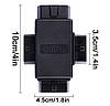 Розгалужувач OBD2 х 3OBD2, сплітер OBD2 на 3 роз'єми 16 Pin, трійник, подовжувач для сканера автомобіля уніве, фото 6