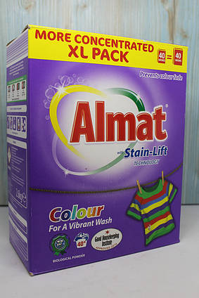 Сипучий пральний порошок Almat Colour 2.6 kg (40 пр)